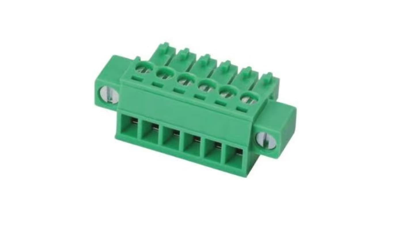 RS PRO XY2500 Series Straight Through Hole PCB Header, 4 Contact(s), 1 Row(s), Shrouded