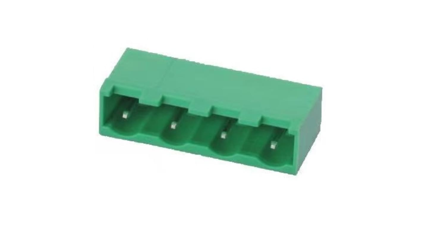RS PRO XY2500 Series Right Angle Through Hole PCB Header, 2 Contact(s), 1 Row(s), Shrouded