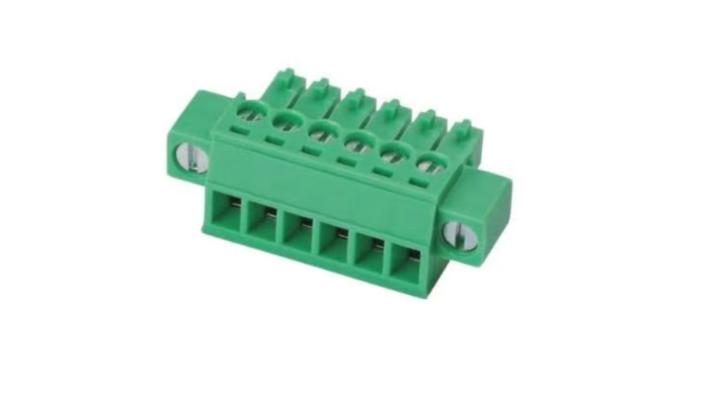 RS PRO XY2500 Series Straight Through Hole PCB Header, 5 Contact(s), 1 Row(s), Shrouded