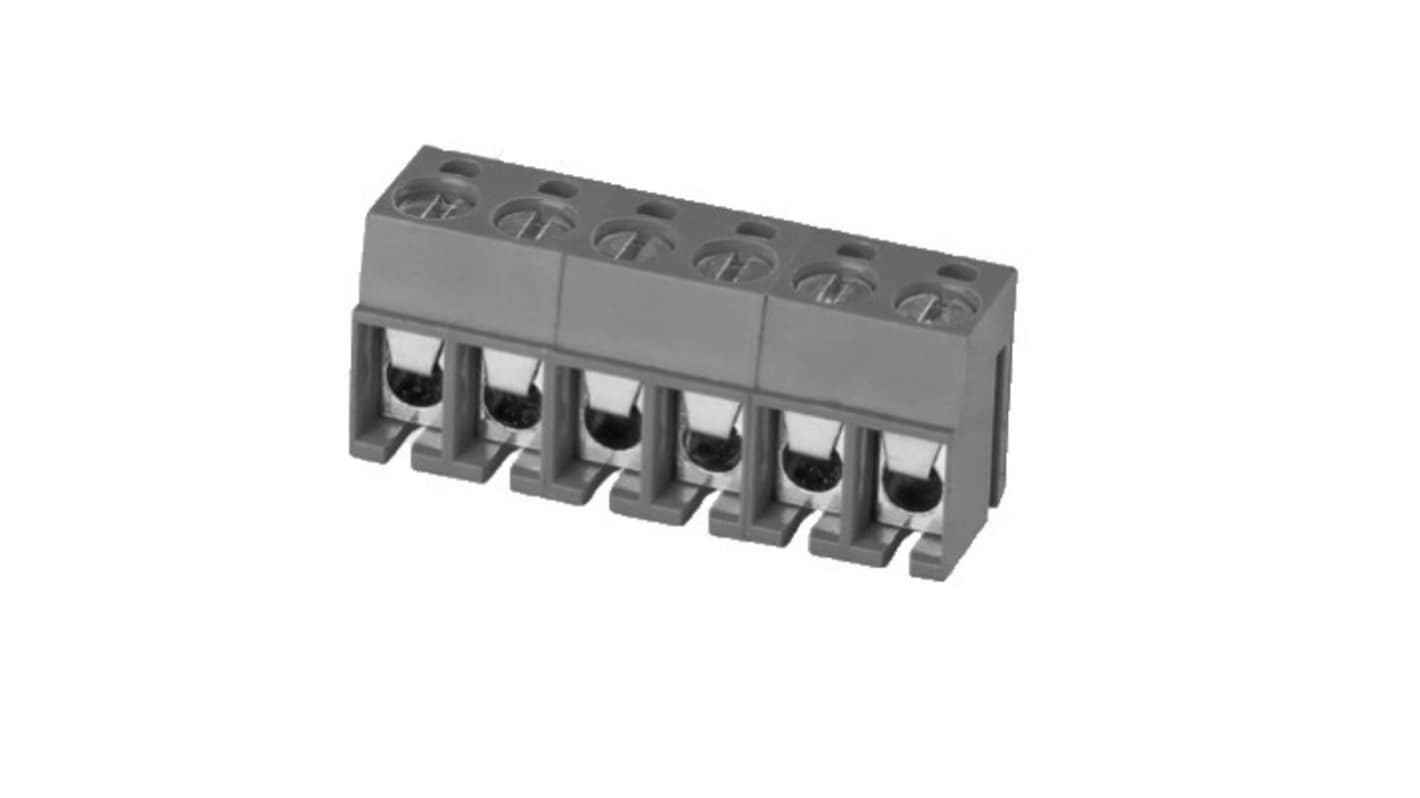 RS PRO XY301V Series Straight Through Hole PCB Header, 2 Contact(s), 1 Row(s), Shrouded
