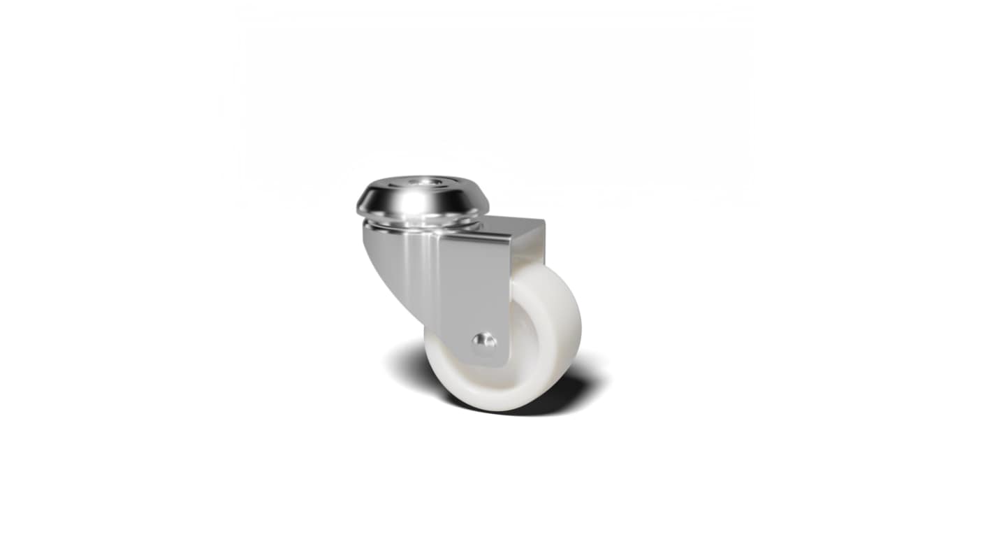 RS PRO Swivel Castor Wheel, 40kg Capacity, 50mm Wheel