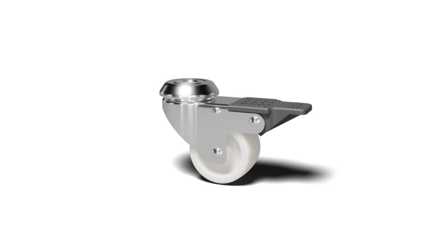 RS PRO Swivel Castor Wheel, 40kg Capacity, 50mm Wheel