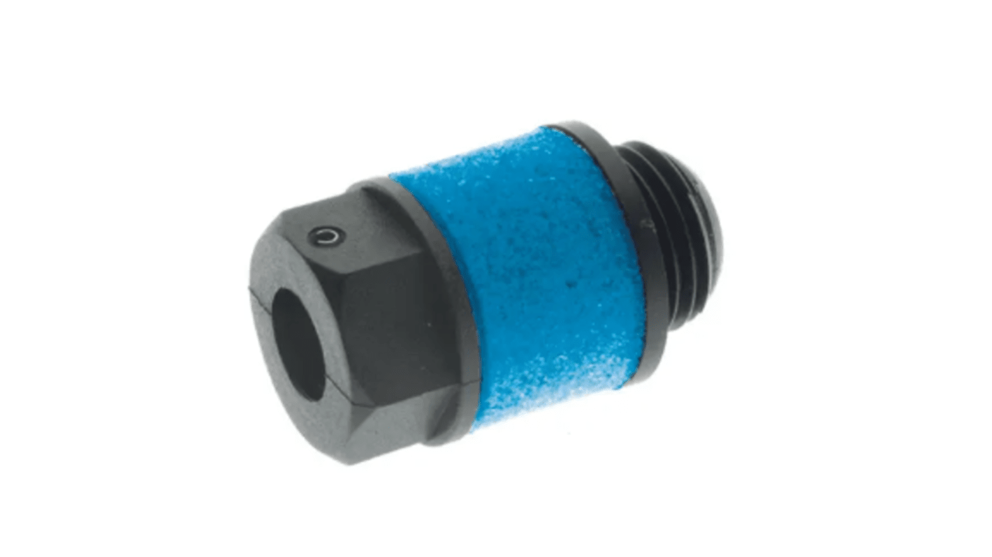 RS PRO PE 10bar Pneumatic Silencer, Threaded, G 1/2 Male