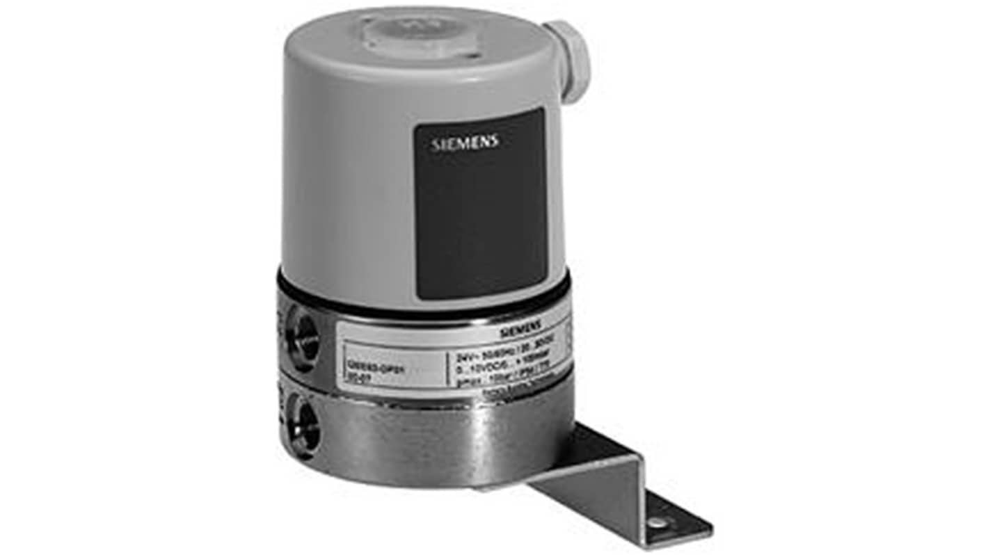 Siemens QBE Series Pressure Sensor, 0bar Min, 5bar Max, Volt Output, Differential Reading