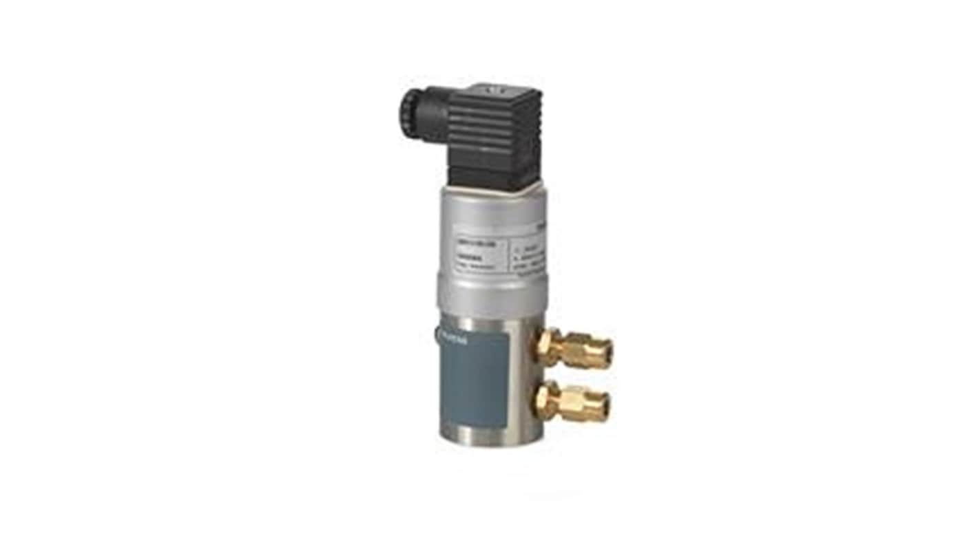 Siemens QBE Series Pressure Sensor, 0bar Min, 1bar Max, Volt Output, Differential Reading