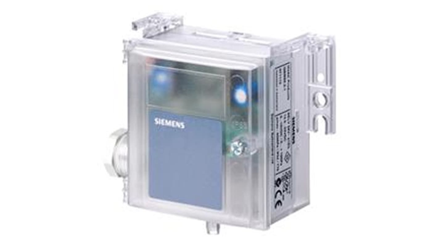 Siemens QBM Series Pressure Sensor, 0Pa Min, 1000Pa Max, Current Output, Differential Reading