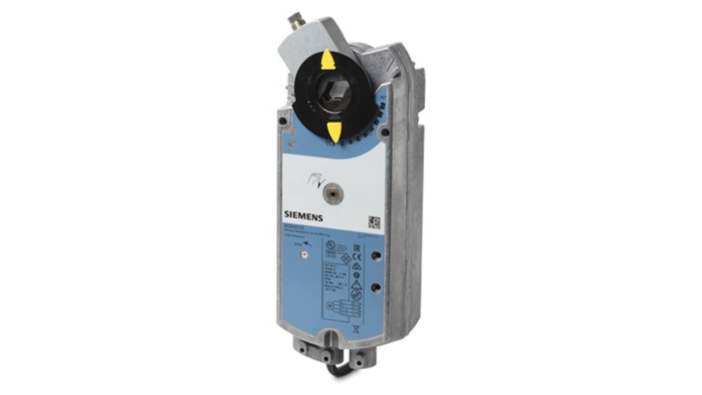 Siemens 3 Position Damper Actuator, 18Nm, 24 → 48 V