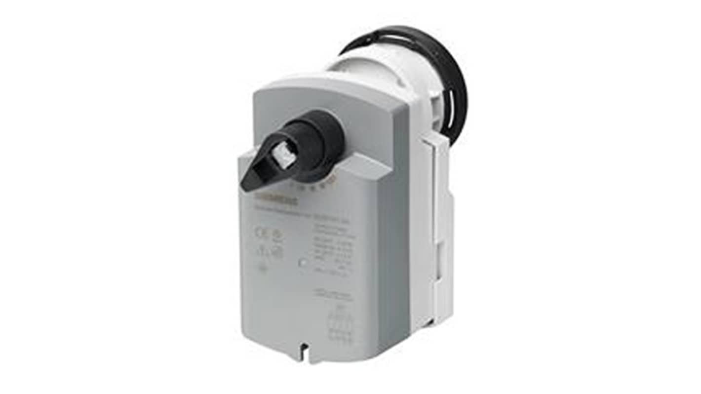 Siemens GQD Series Normally Closed Action Rotary Actuator, 90° Rotary Angle