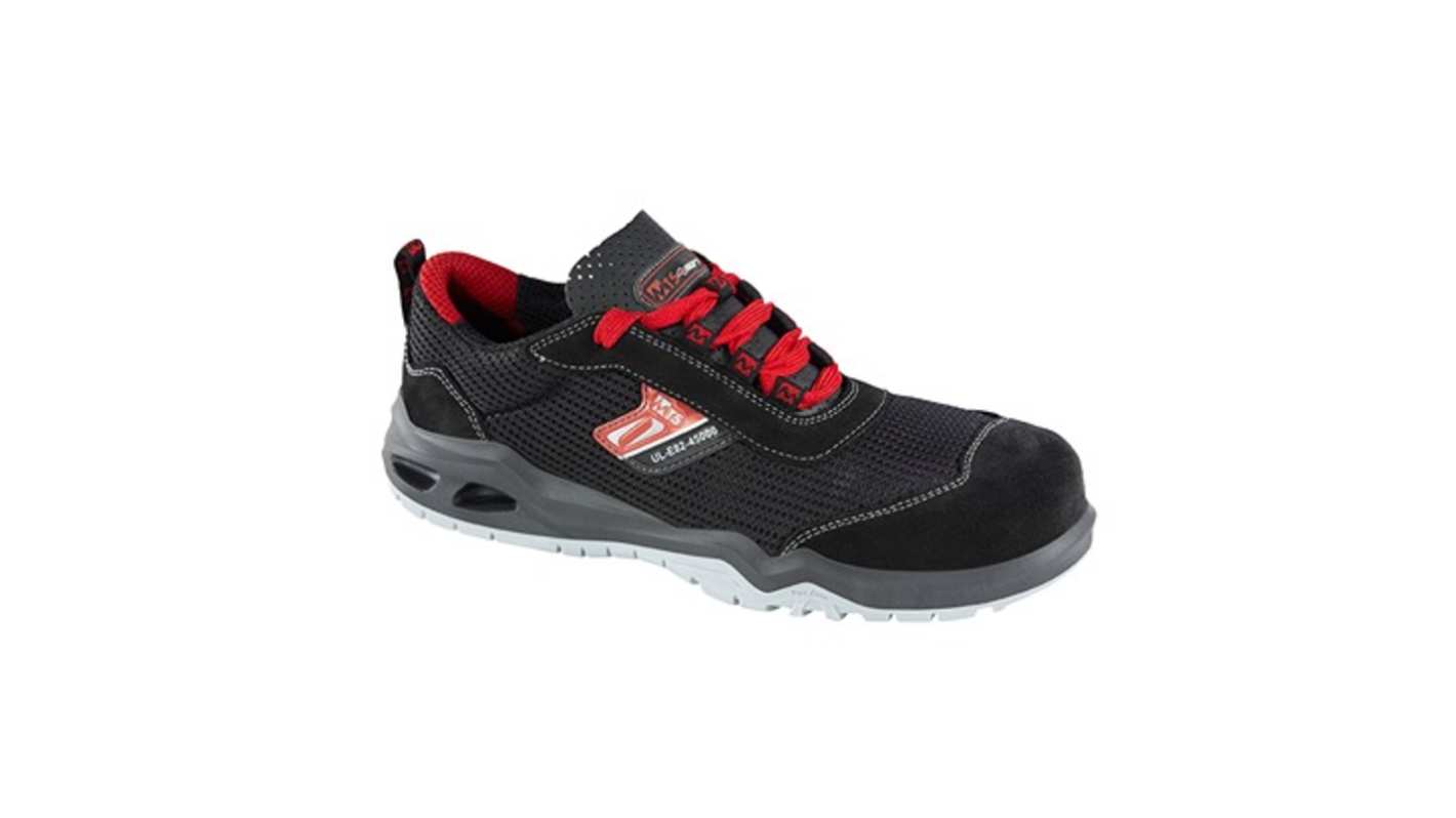 Honeywell Safety 1074201S Unisex Black, Grey, Red Composite Toe Capped Safety Shoes, UK 9.5, EU 44