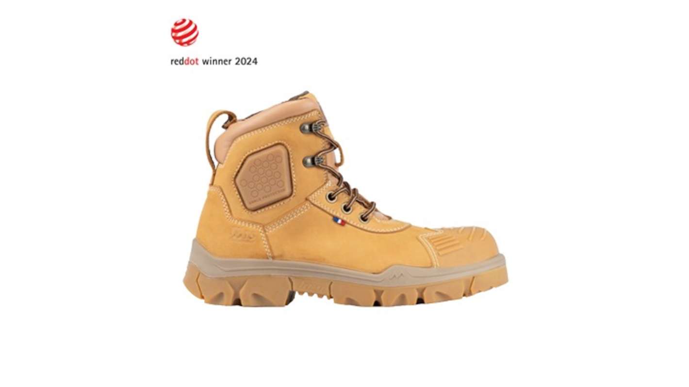 Honeywell Safety 6552301 Brown Non Metallic Toe Capped Unisex Safety Boots, UK 10.5, EU 45