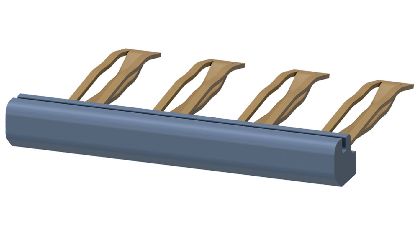 Siemens 3RQ4 Series Connecting Comb for Use with 4-Pole, Infeed 10 A, 10A