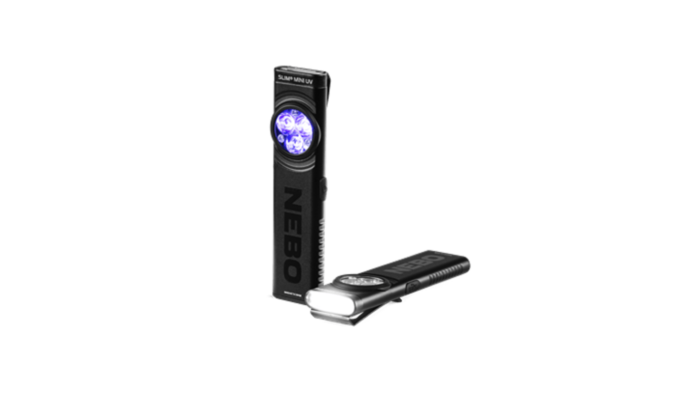 NEBO LED Torch Black - Rechargeable 150 lm, 100 mm