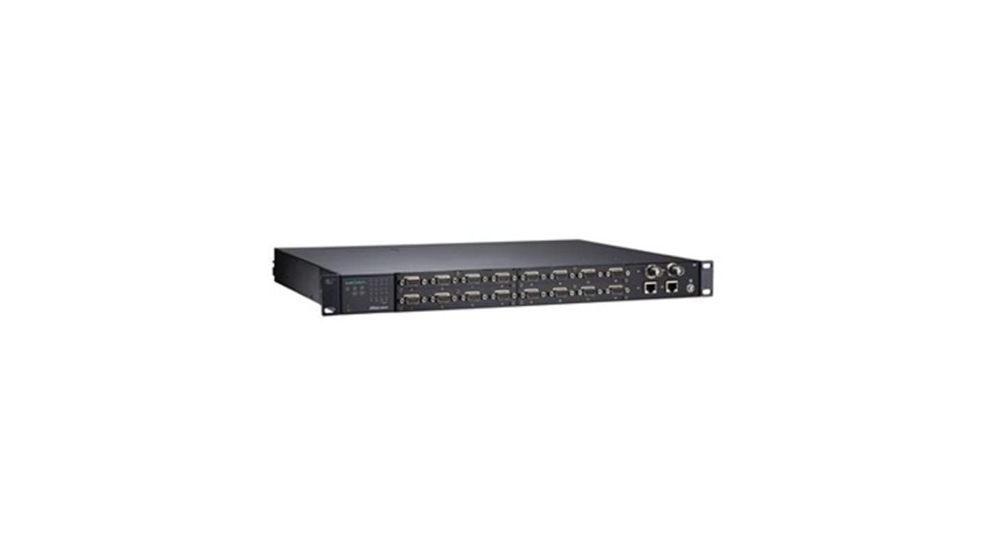 MOXA Device server, 4 Ethernet Port, 16 Serial Port, Serial Interface, 921.6kbit/s Baud Rate