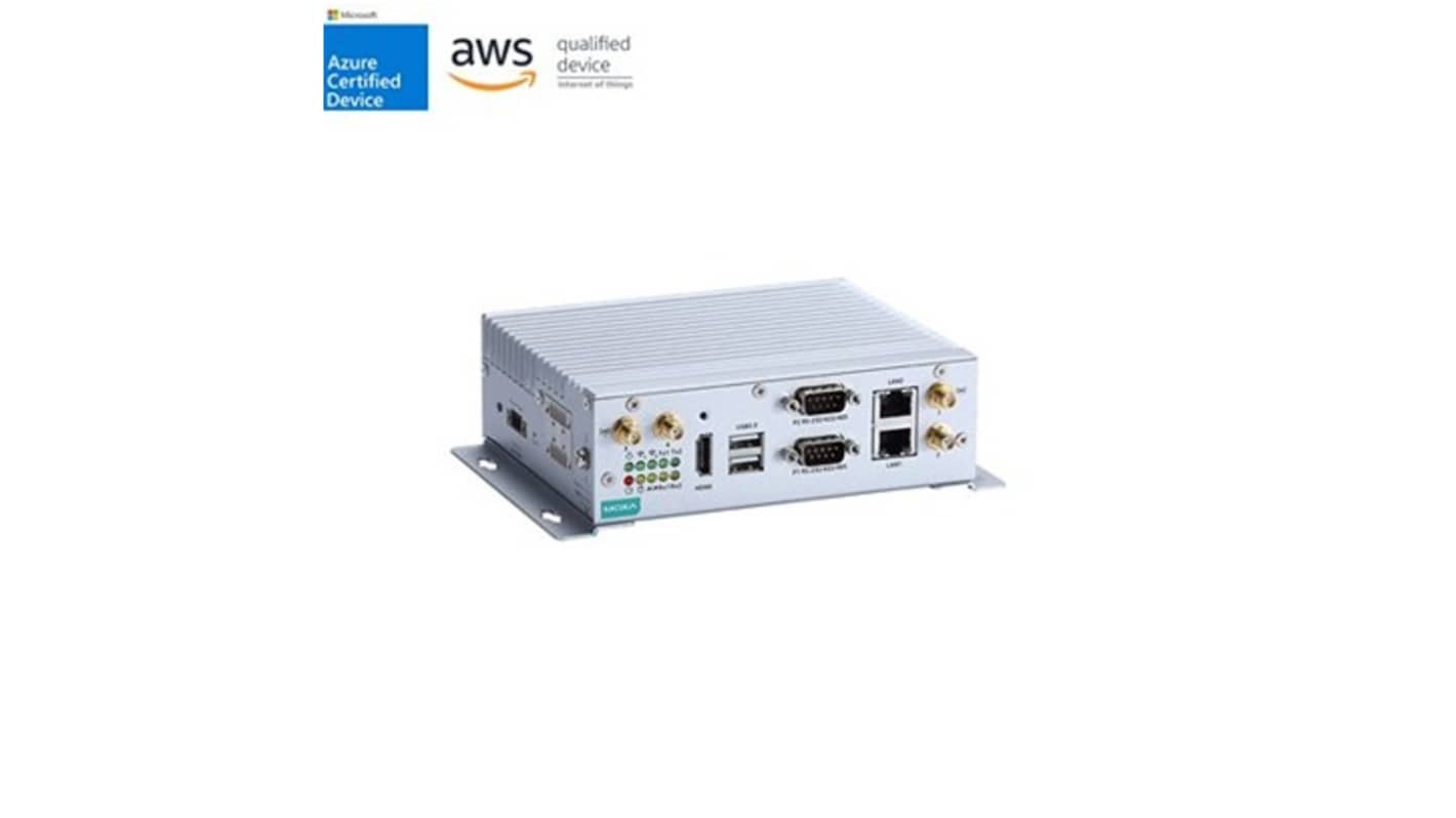 MOXA V2201, Industrial Computer, 18W, Intel Atom 1.46 GHz, 4 GB, Windows