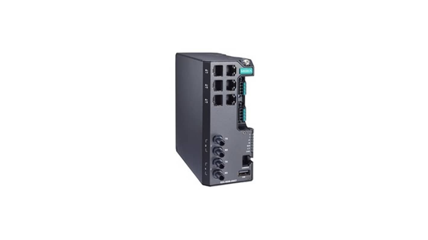 MOXA EDS-4008-4P-2GT-2GS-LVB-T, Managed 8 Port Ethernet Switch With PoE RJ-45