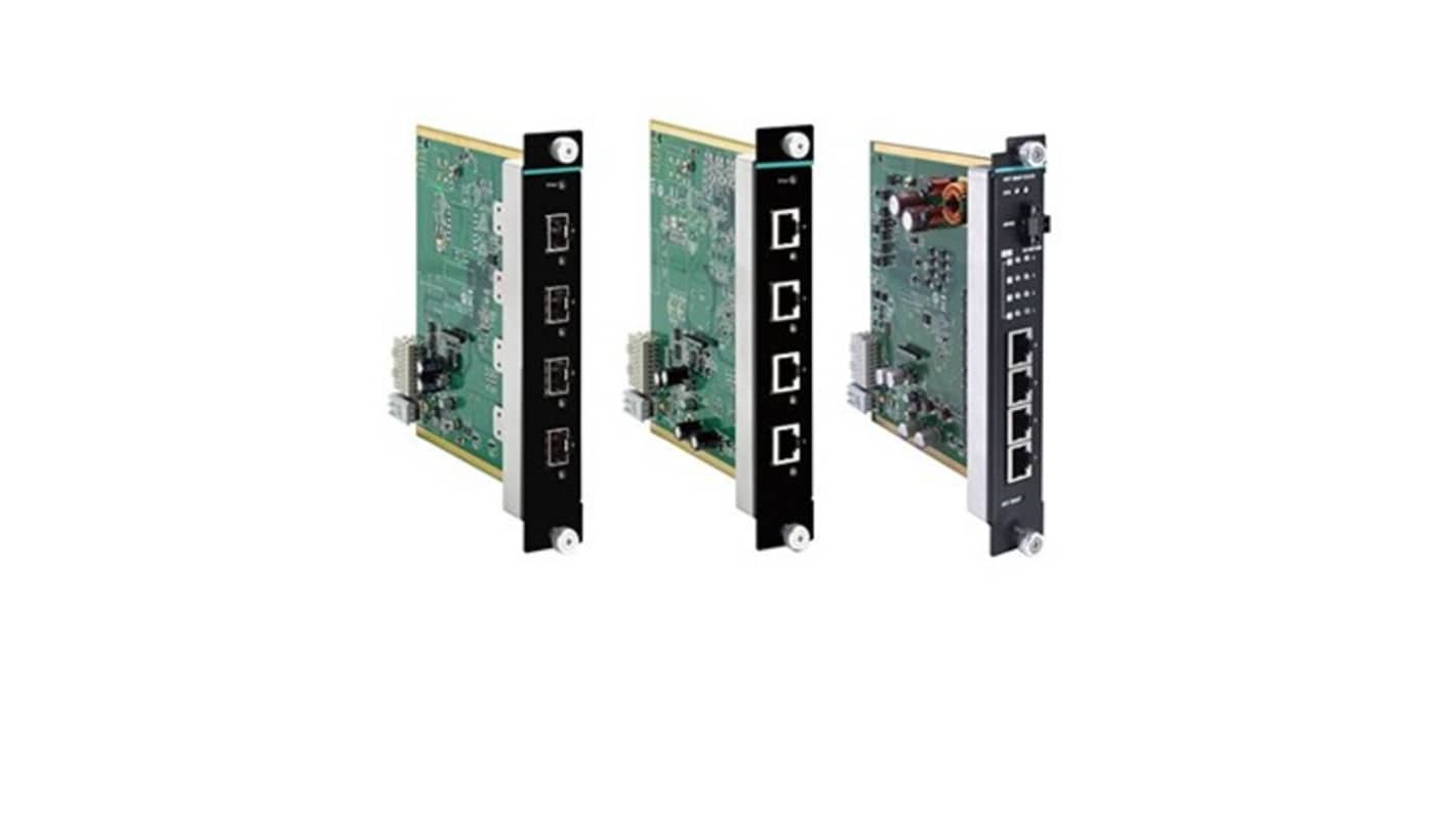 MOXA IM-G7000A-4PoE, Network Switch 4 Port Ethernet Switch With PoE RJ-45