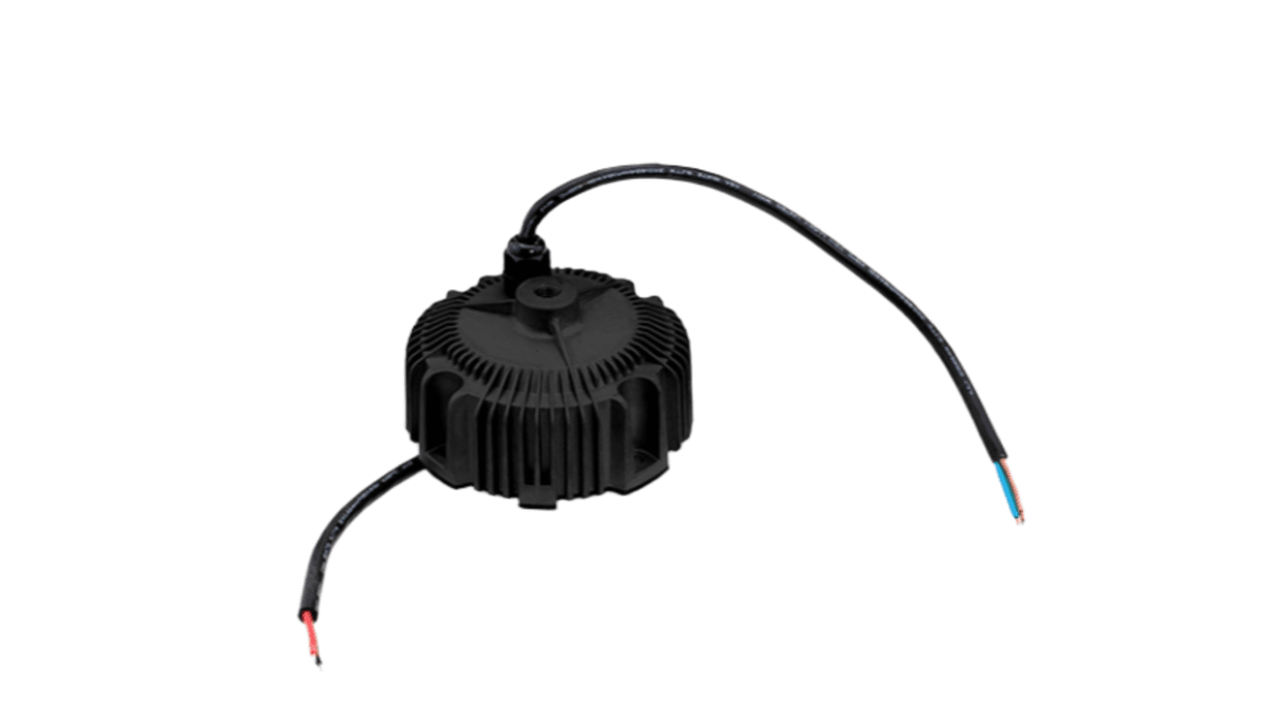 MEAN WELL LED Driver, 49V Output, 100W Output, 2A Output, Constant Current Dimmable