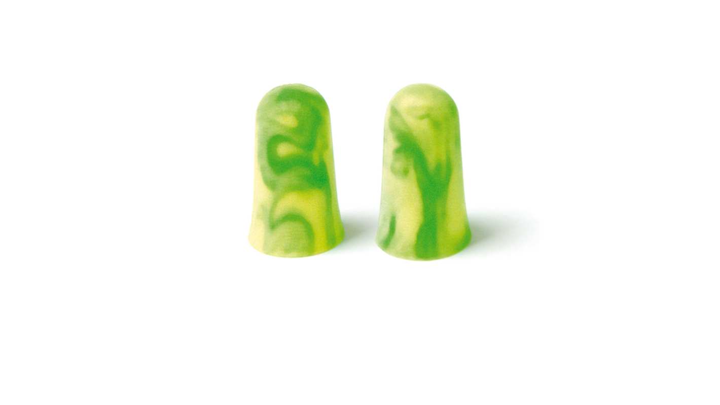 Moldex 7725 Series Green Reusable Corded Ear Plugs, 35dB Rated, 250Pair Pairs