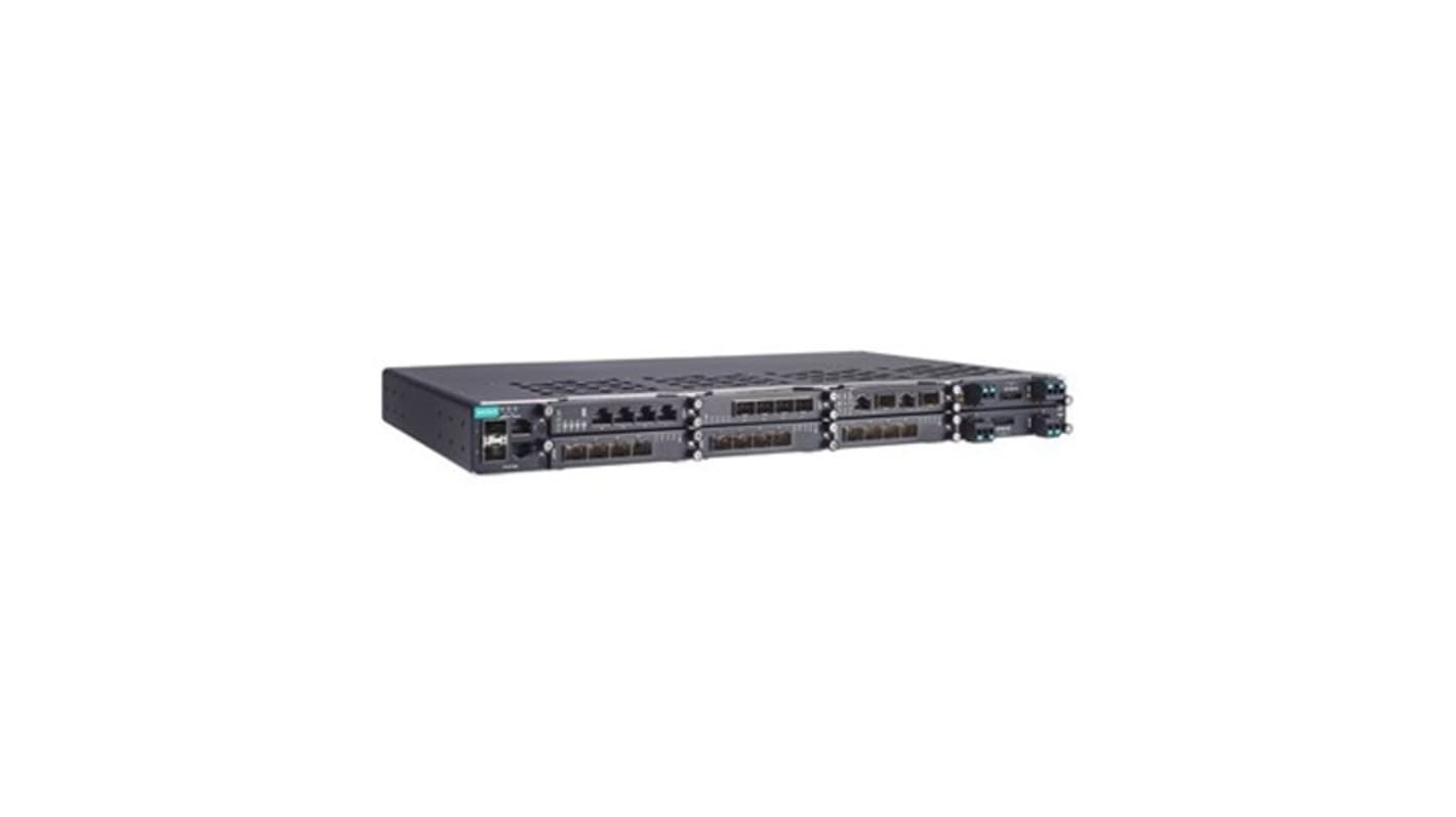 MOXA PT-G7728, Managed 28 Port Ethernet Switch With PoE RJ-45