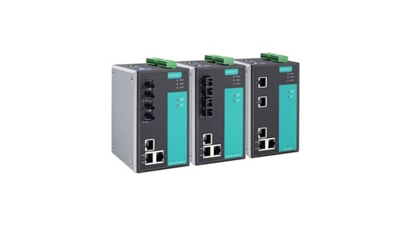MOXA EDS-505A-MM-SC, Managed 5 Port Ethernet Switch RJ-45