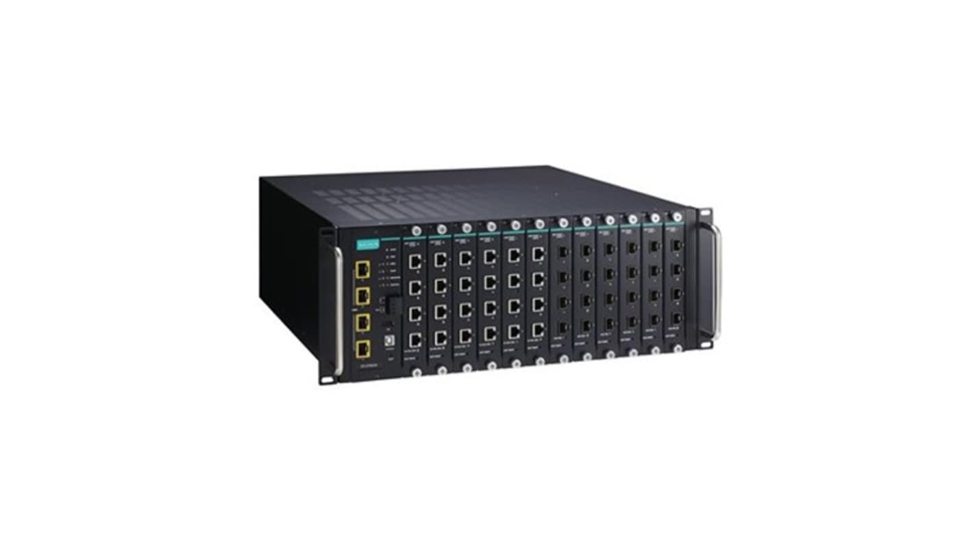 MOXA ICS-G7852A-4XG-HV-HV, Managed 52 Port Ethernet Switch With PoE USB