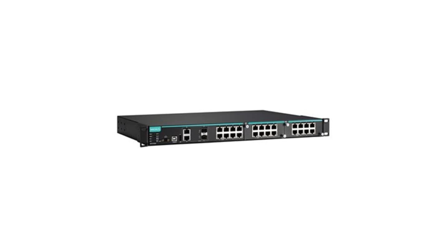 MOXA IKS-6726A-2GTXSFP-48-48-T, Managed 26 Port Ethernet Switch RJ-45