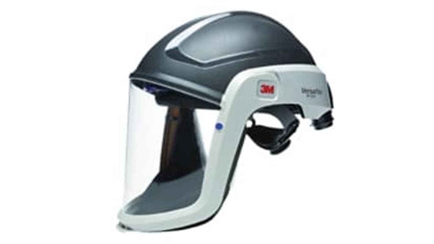 3M M-306 Black Helmet with Chin Strap, Adjustable