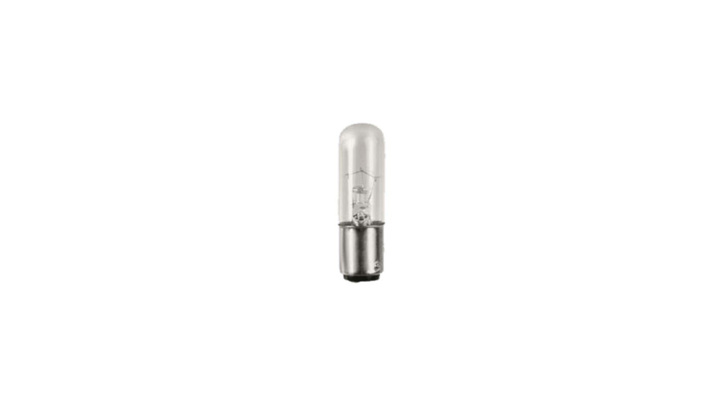 Werma 955 Series Clear Continuous lighting Beacon, 230 V, Base Mounting, BA 15d Bulb