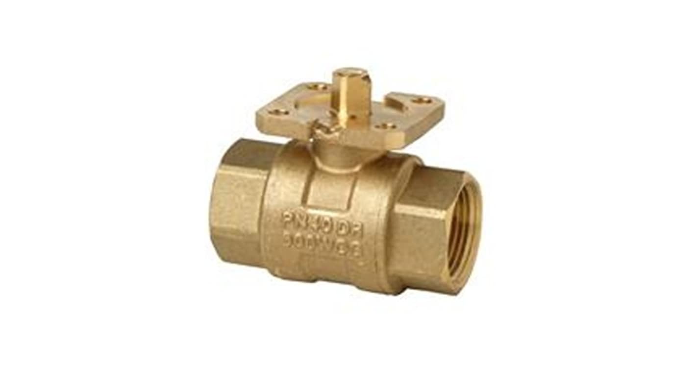 Siemens Brass Ball Valve, Ball Valve, Threaded, Rp Rp 3/4in, 16bar Operating Pressure