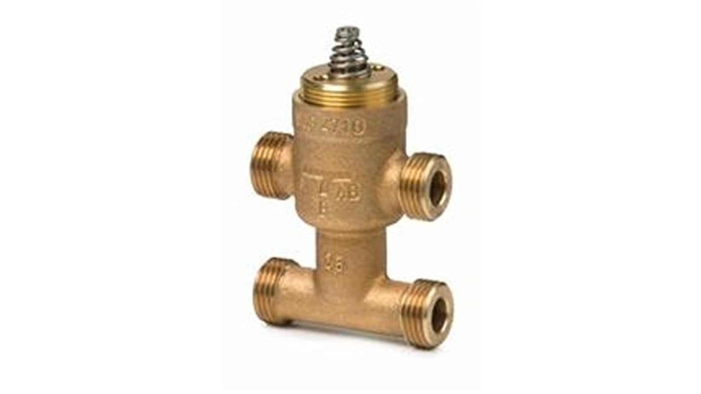 Siemens 3 Port Seat Valve With bypass port Motorised Valve, Globe type , 1600 kPa