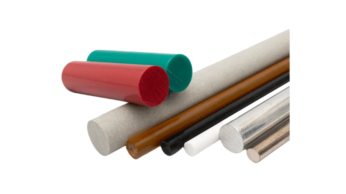 Goodfellow Polyimide PI Rod, 100mm x 50.8mm Diameter