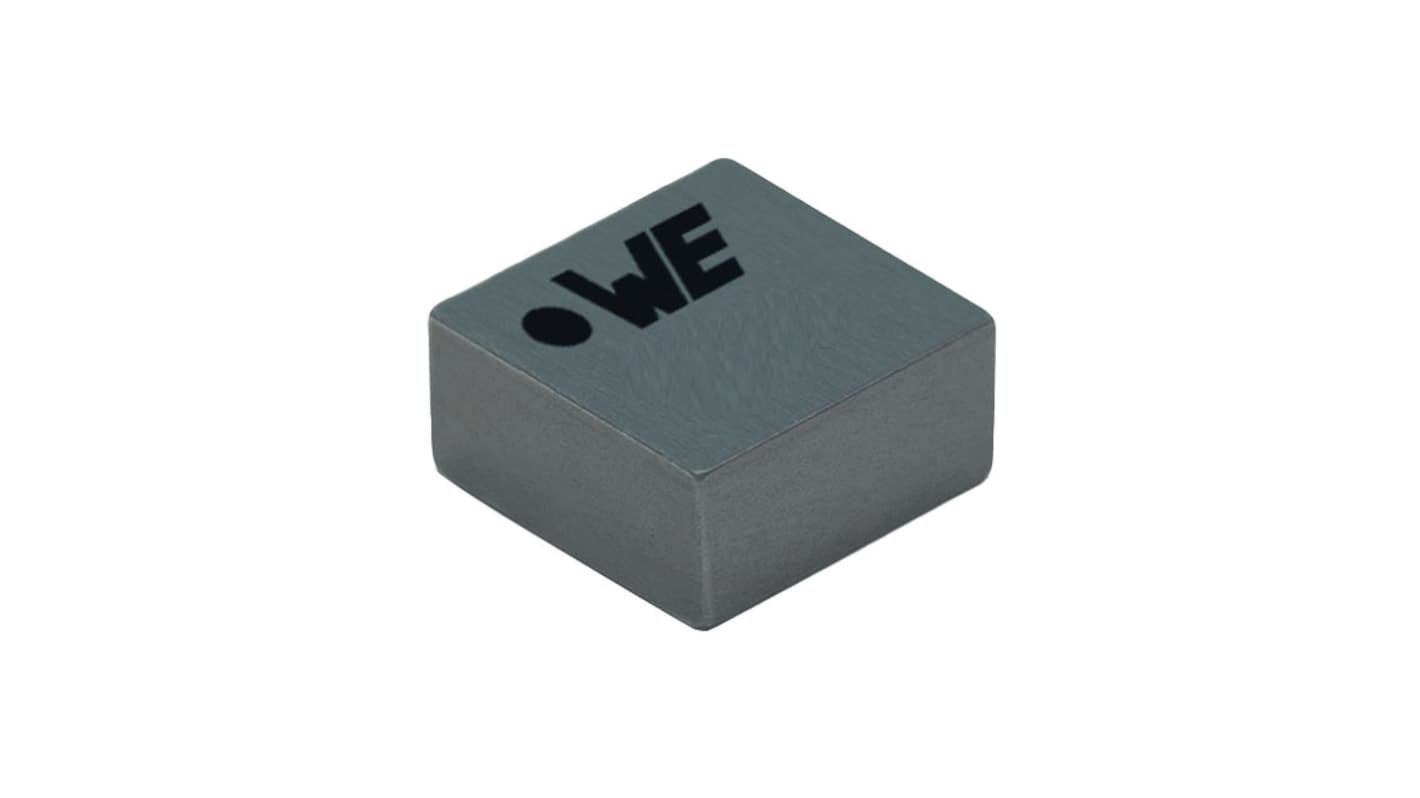 Wurth, WE-MAPI, 5030 Shielded Wire-wound SMD Inductor with a Polystyrene Core, 330 nH ±30% Shielded 21.6A Idc