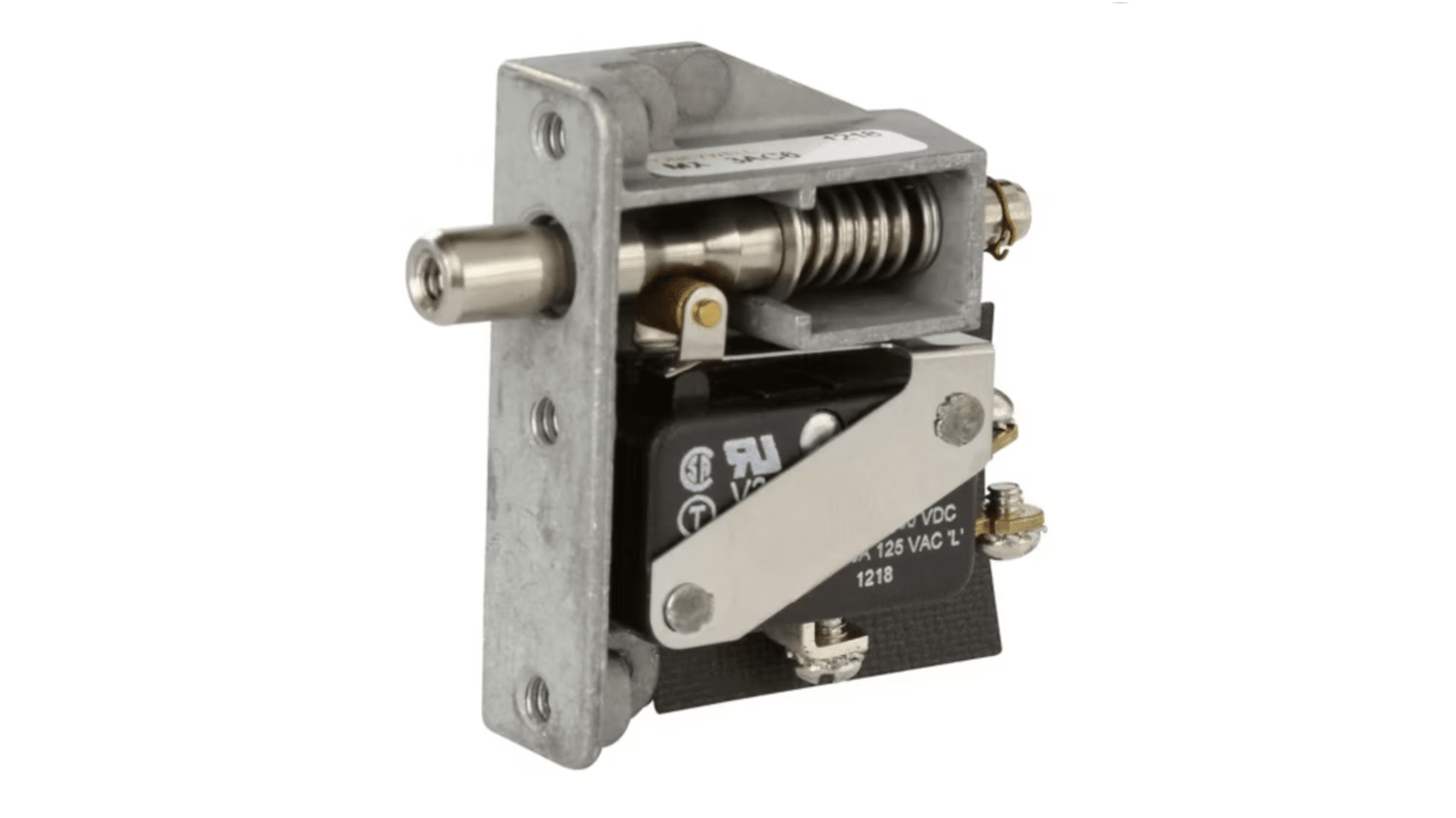 Honeywell Plunger Micro Switch, Screw Terminal, 15A, SPDT