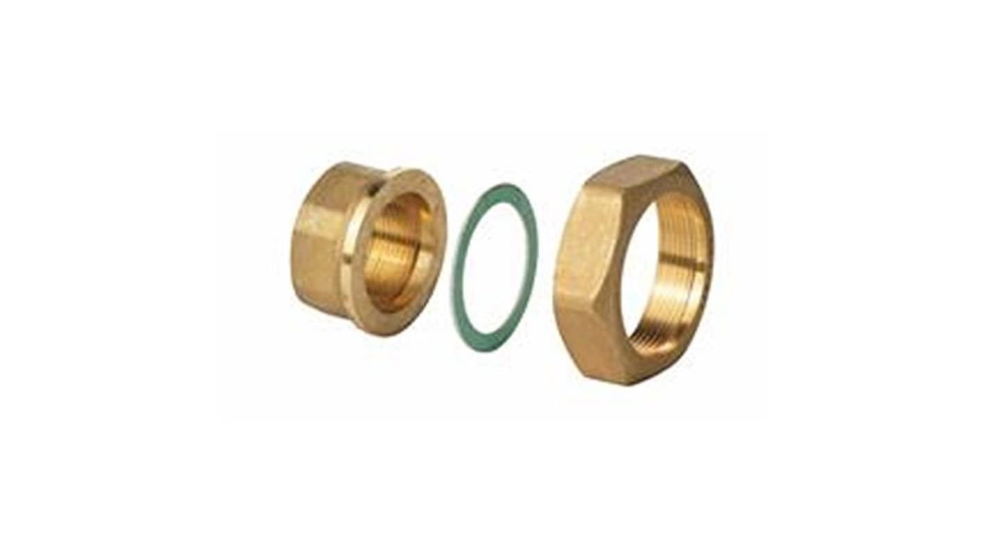 Siemens Fitting, Straight Threaded Threaded R R 1/2in G G 3/4in