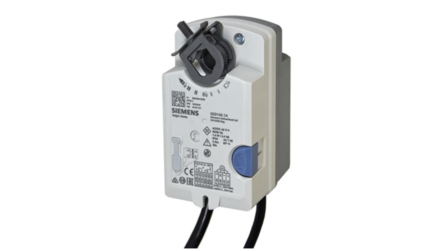 Siemens Modulating Damper Actuator, 2Nm, 100 → 240 V