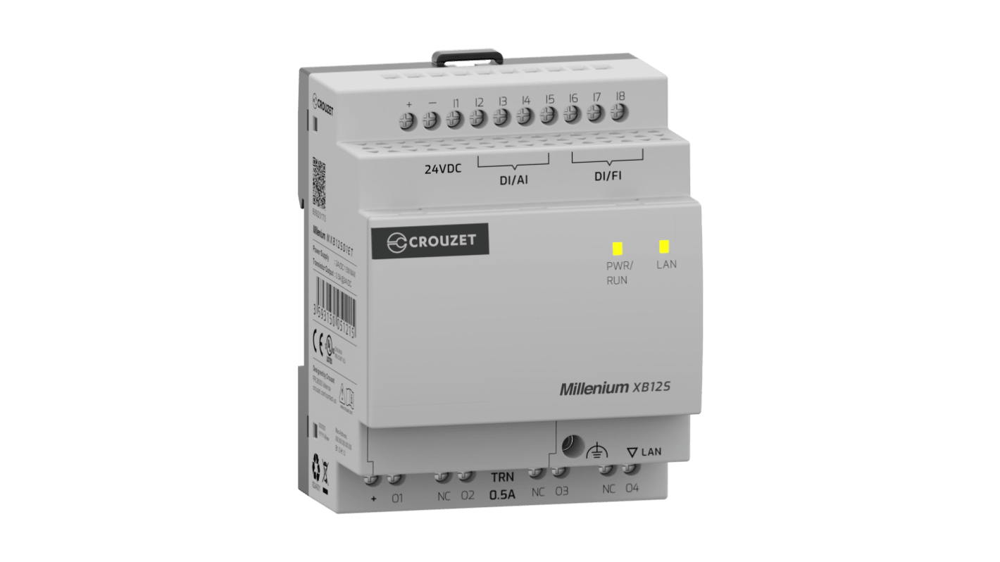 Crouzet MXB Series PLC I/O Module for Use with Industrial Automation Applications, 24 V Supply, Digital Output,