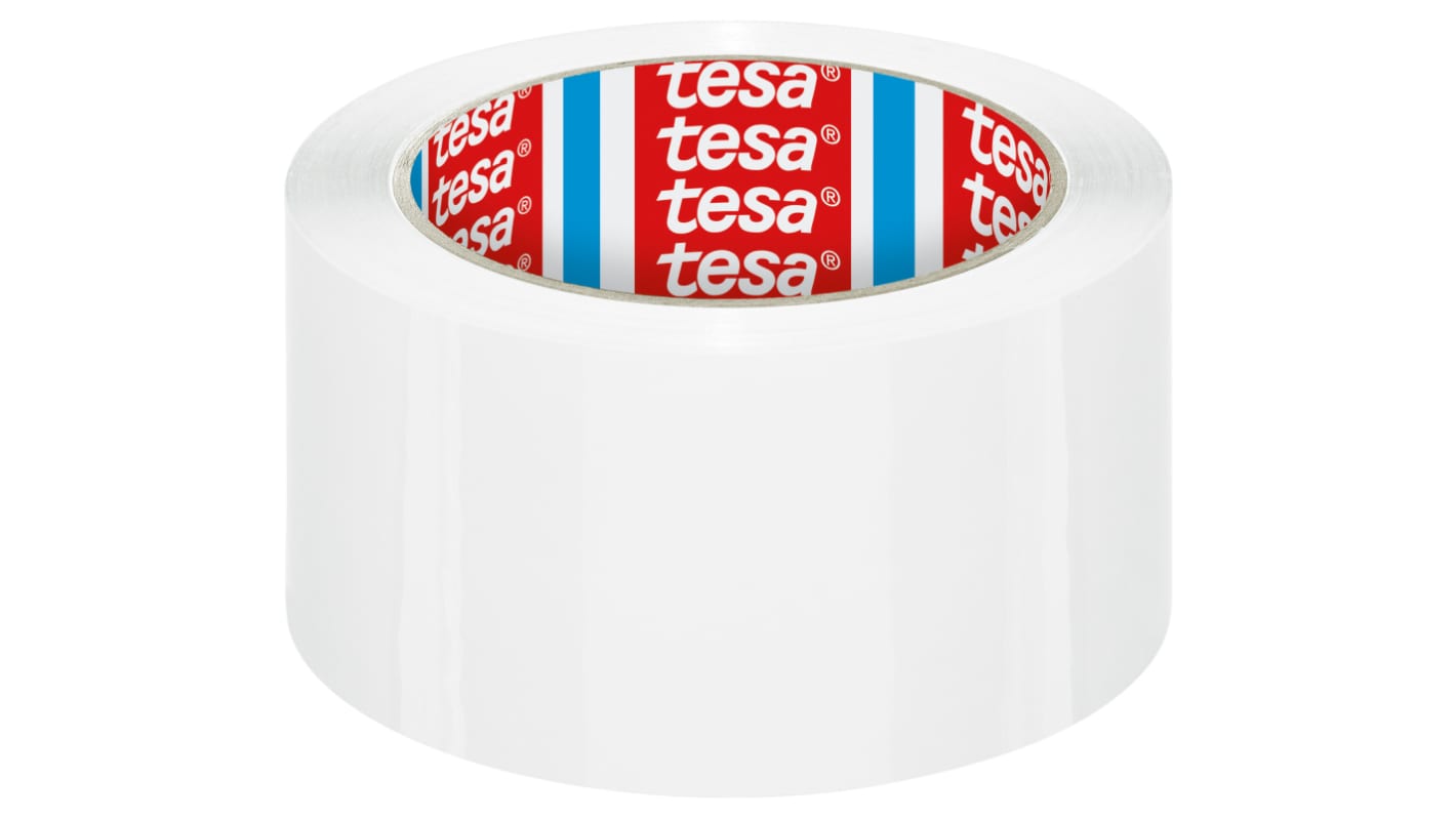 Tesa 4195 PV4 Transparent Packing Tape, 66m x 38mm