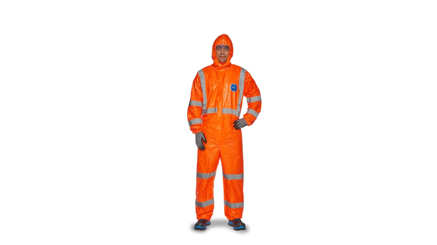 DuPont Fluorescent Orange Coverall, S