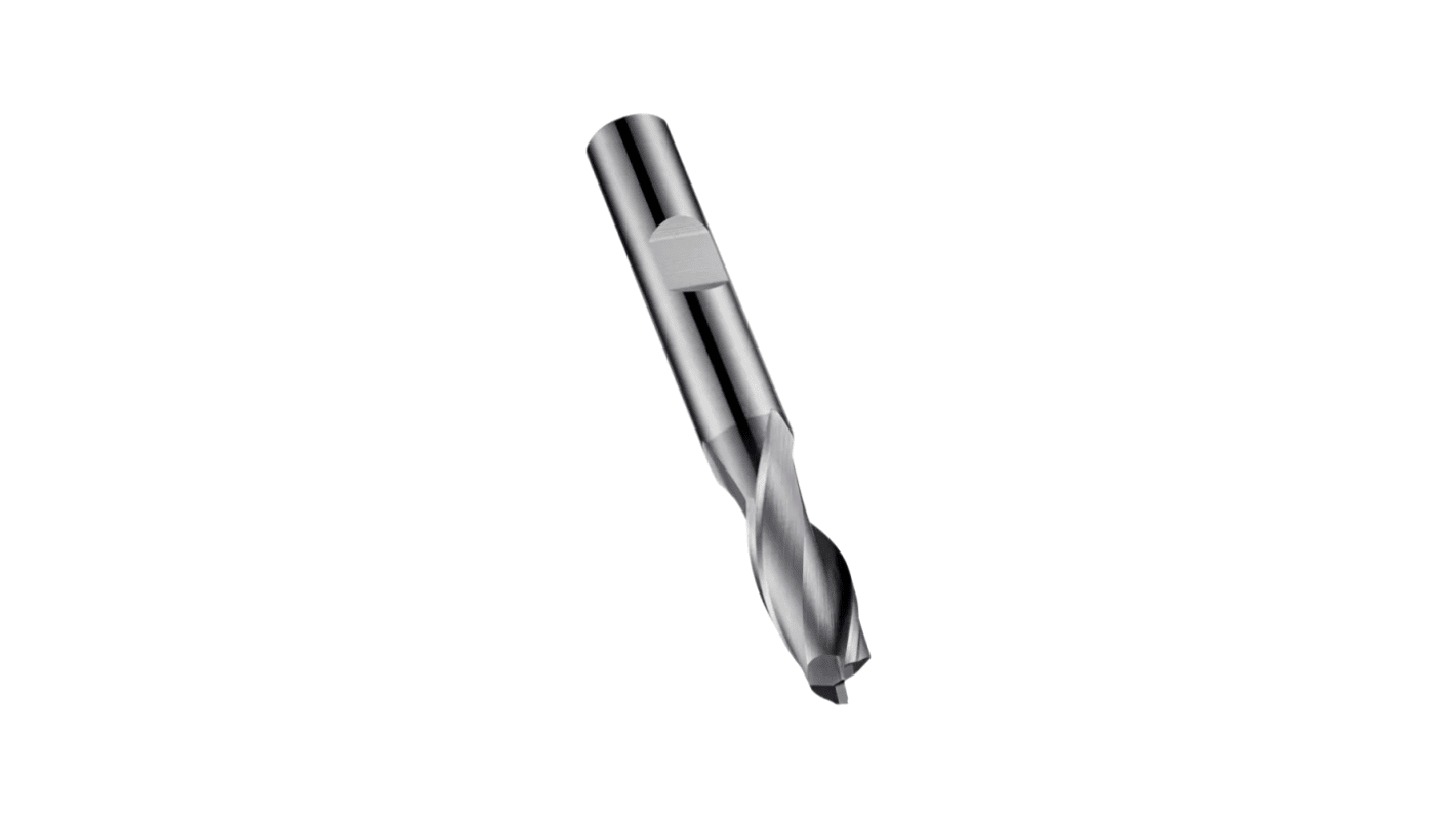 Dormer End Mill, 10mm Cutter, Solid Carbide, 10 mm Shank, 22mm Cut Length