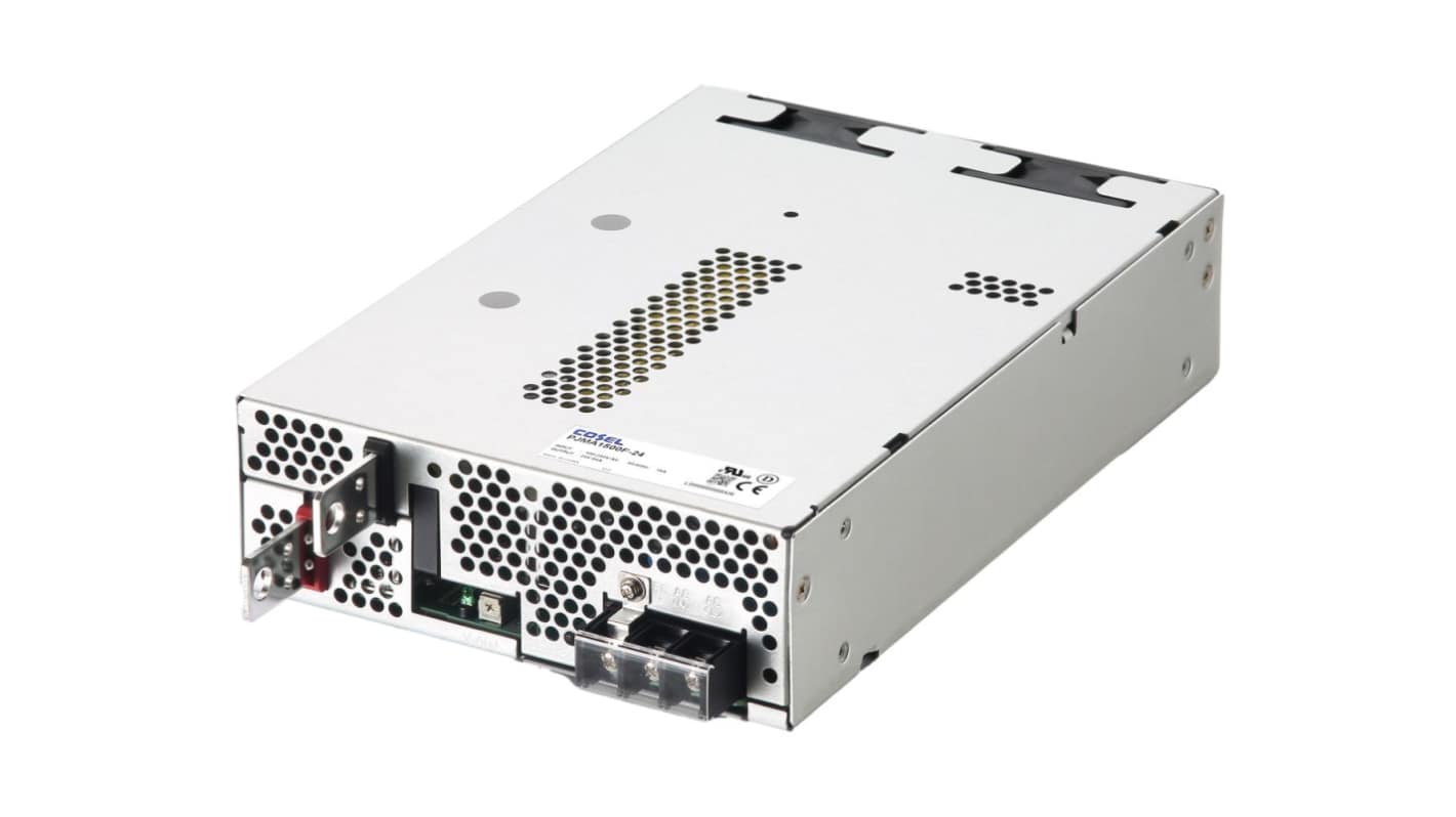 Cosel Switching Power Supply, PJMA1500F-48, 48V, 32A, 1.536kW, 1 Output, 85 → 264V ac Input Voltage