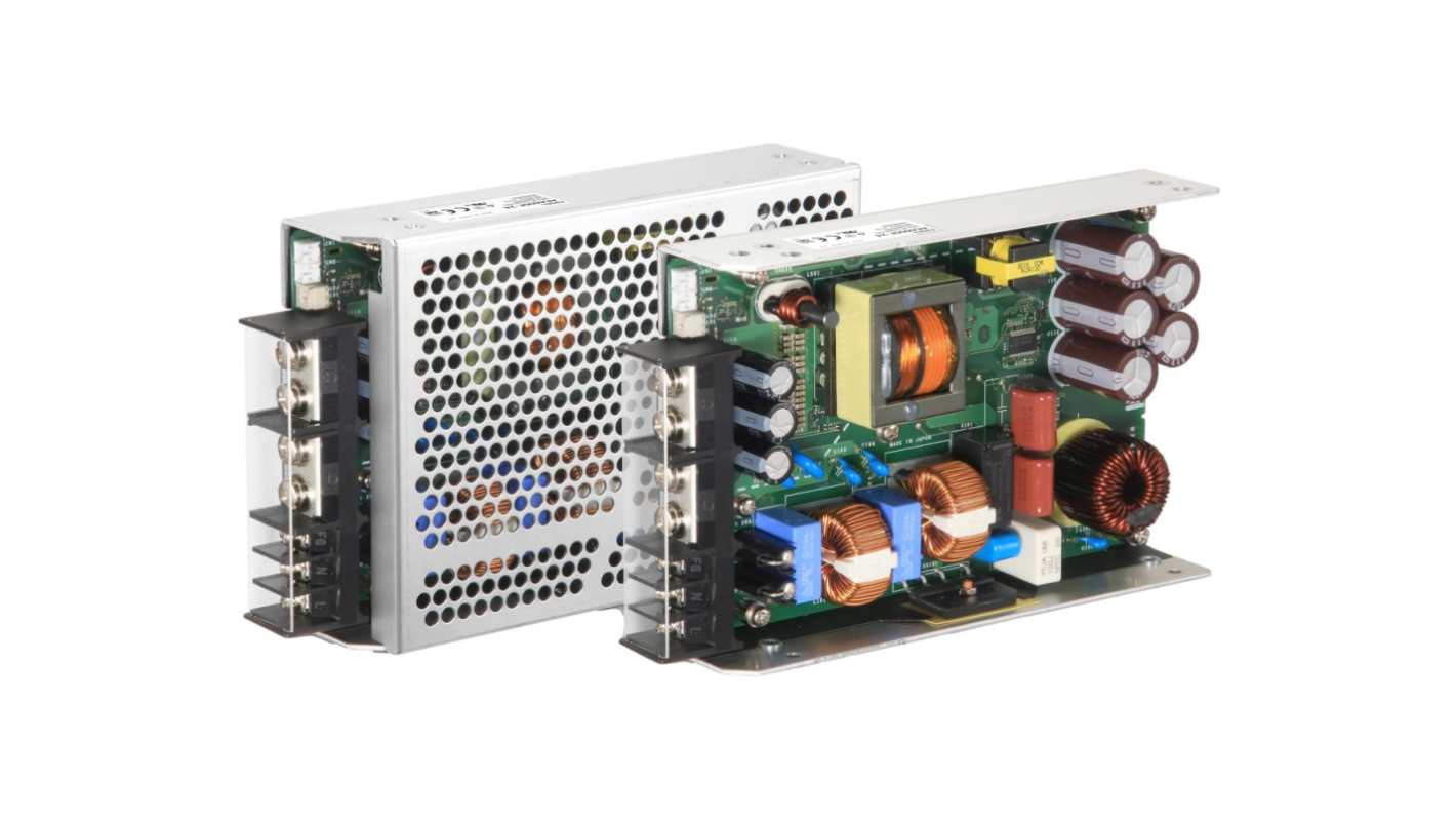 Cosel Switching Power Supply, AEA600F-32-R3N, 32V, 15A, 601W, 1 Output, 85 → 264V ac Input Voltage