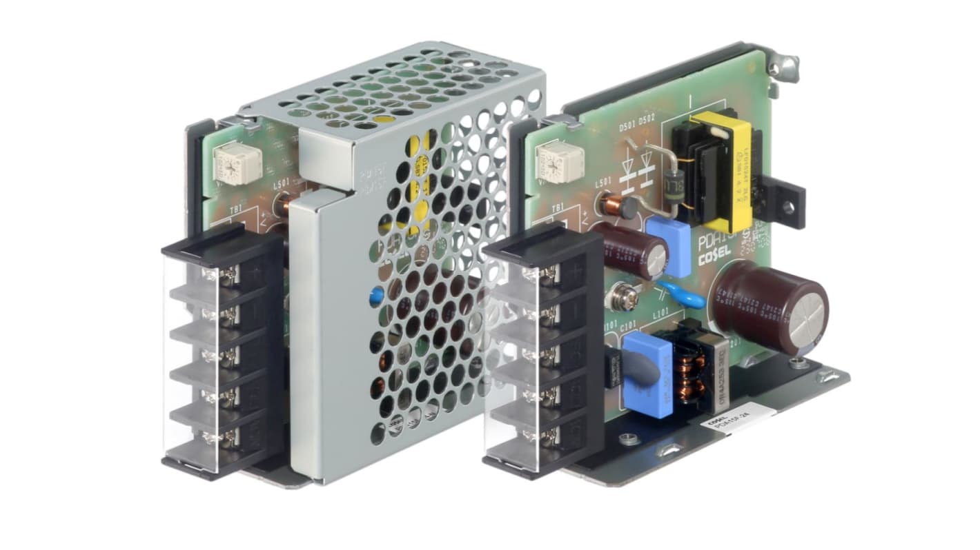 Cosel Switching Power Supply, PDA15F-12-N, 12V, 1.3A, 15.6W, 1 Output, 85 → 264V ac Input Voltage