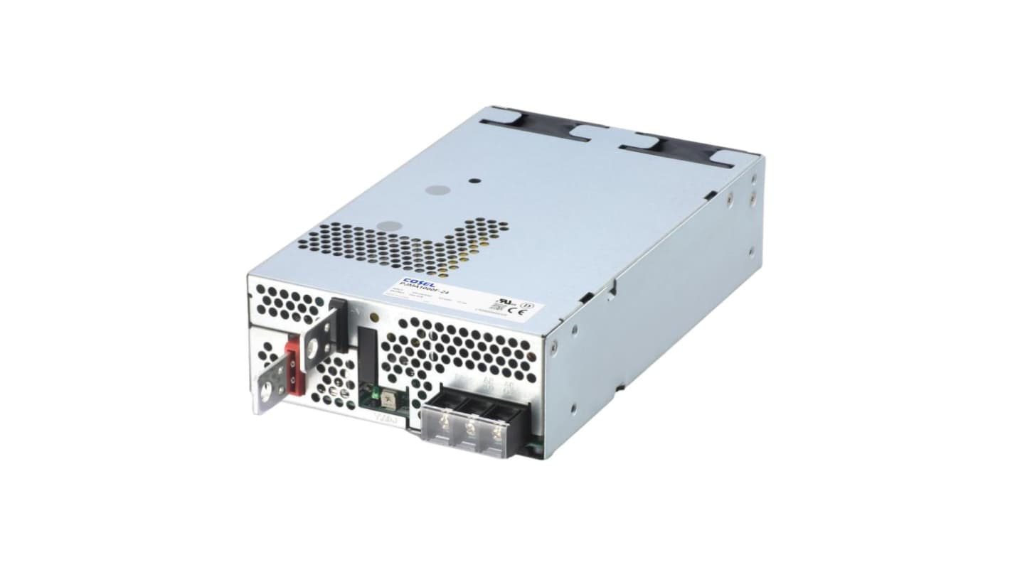 Cosel Switching Power Supply, PJMA1000F-36, 36V, 28A, 1.008kW, 1 Output, 85 → 264V ac Input Voltage