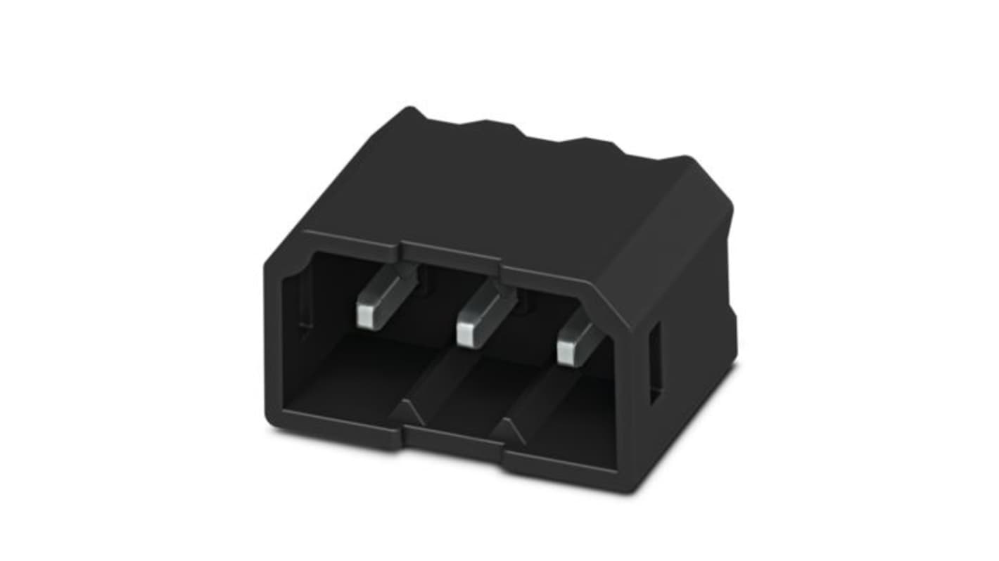 Phoenix Contact PTSM Series Straight Solder Mount PCB Header, 4 Contact(s), 2.5mm Pitch, 1 Row(s), Shrouded