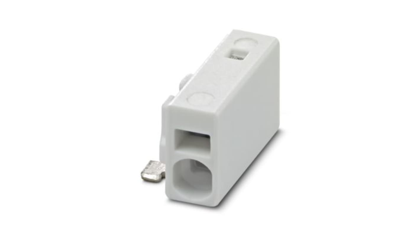 Phoenix Contact PTSM Series PCB Terminal Block, 1-Contact, 2.5mm Pitch, Solder Mount, 1-Row, Push In Spring Termination