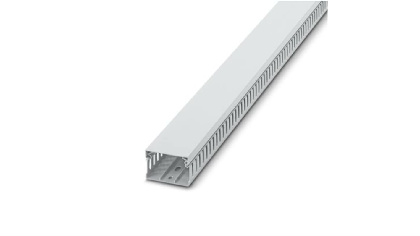 Phoenix Contact CD Grey Cable Trunking - Open Slot, W60 mm x D40mm, L2m, PC/ABS