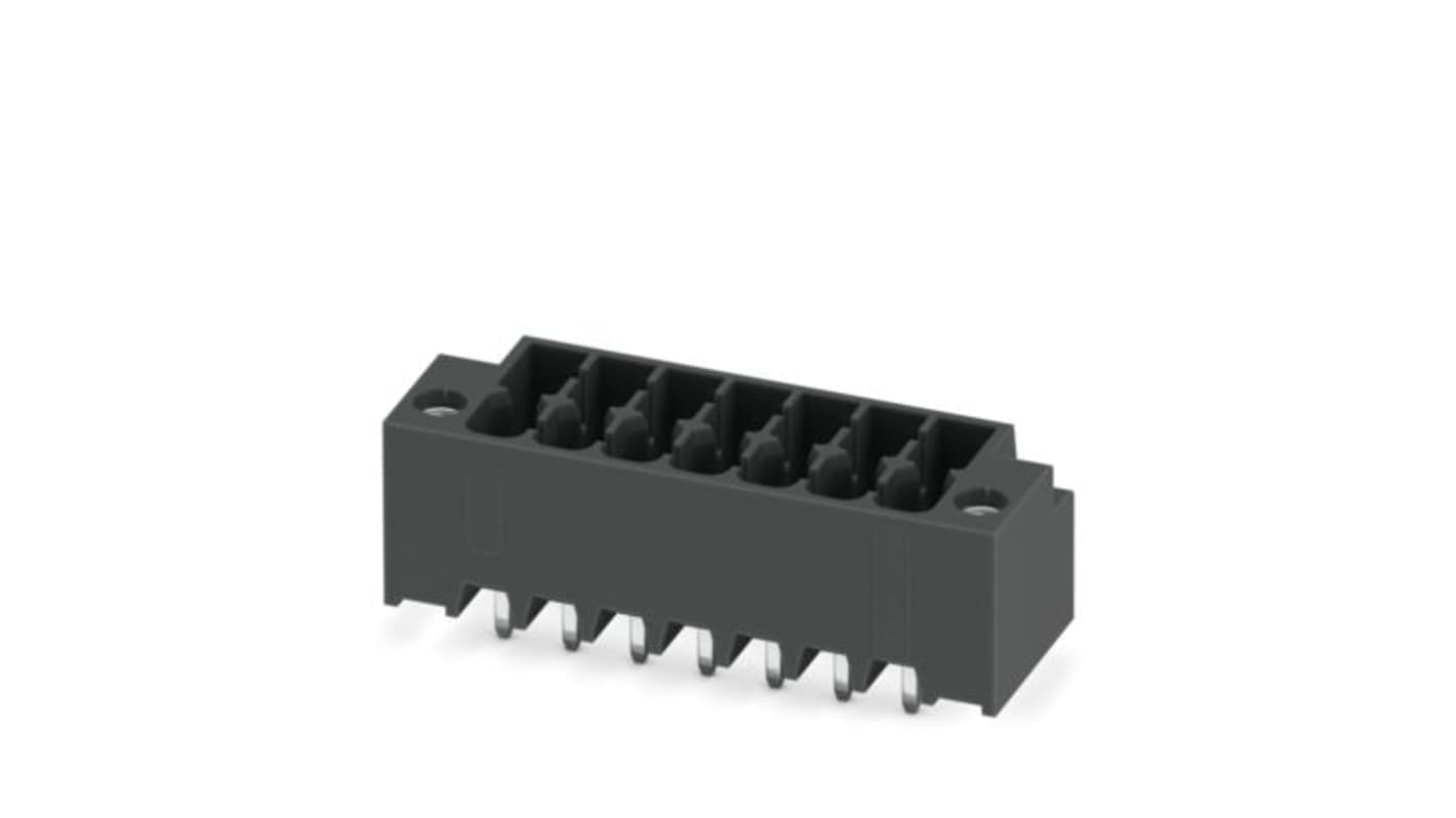 Phoenix Contact Straight Wave Soldering PCB Header, 14 Contact(s), 3.5mm Pitch, 2 Row(s), Unshrouded