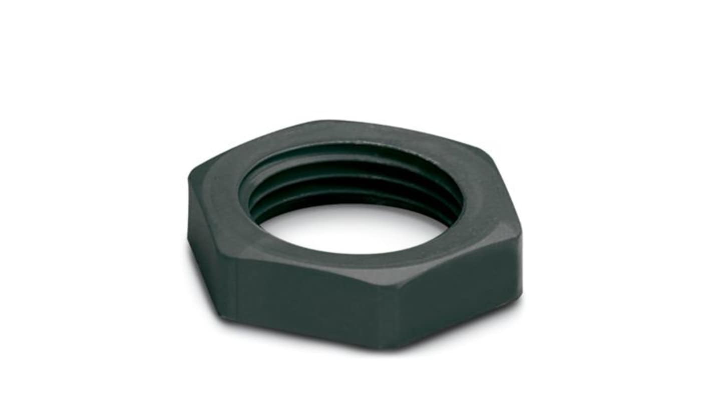 Phoenix Contact Black Cable Gland Locknut