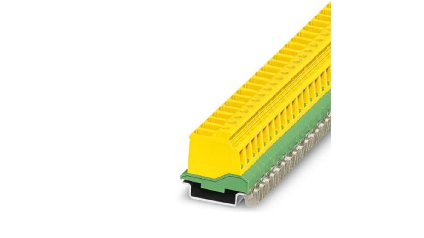 Phoenix Contact DIN Rail Connector for Use with DIN Rail Terminal, 20A