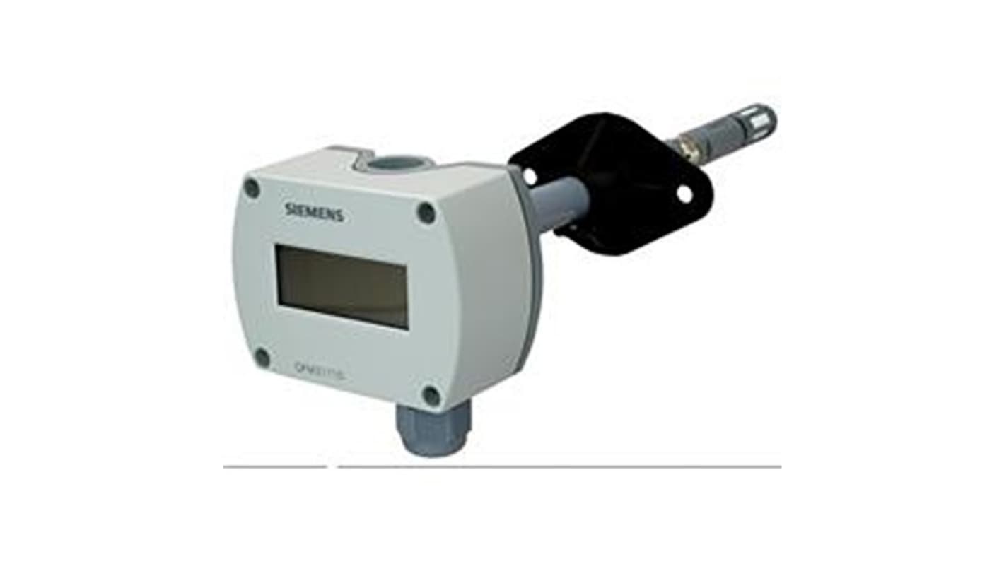 Siemens QFM3171D Air Quality Monitor for Humidity, Temperature, +50°C Max, 100%RH Max